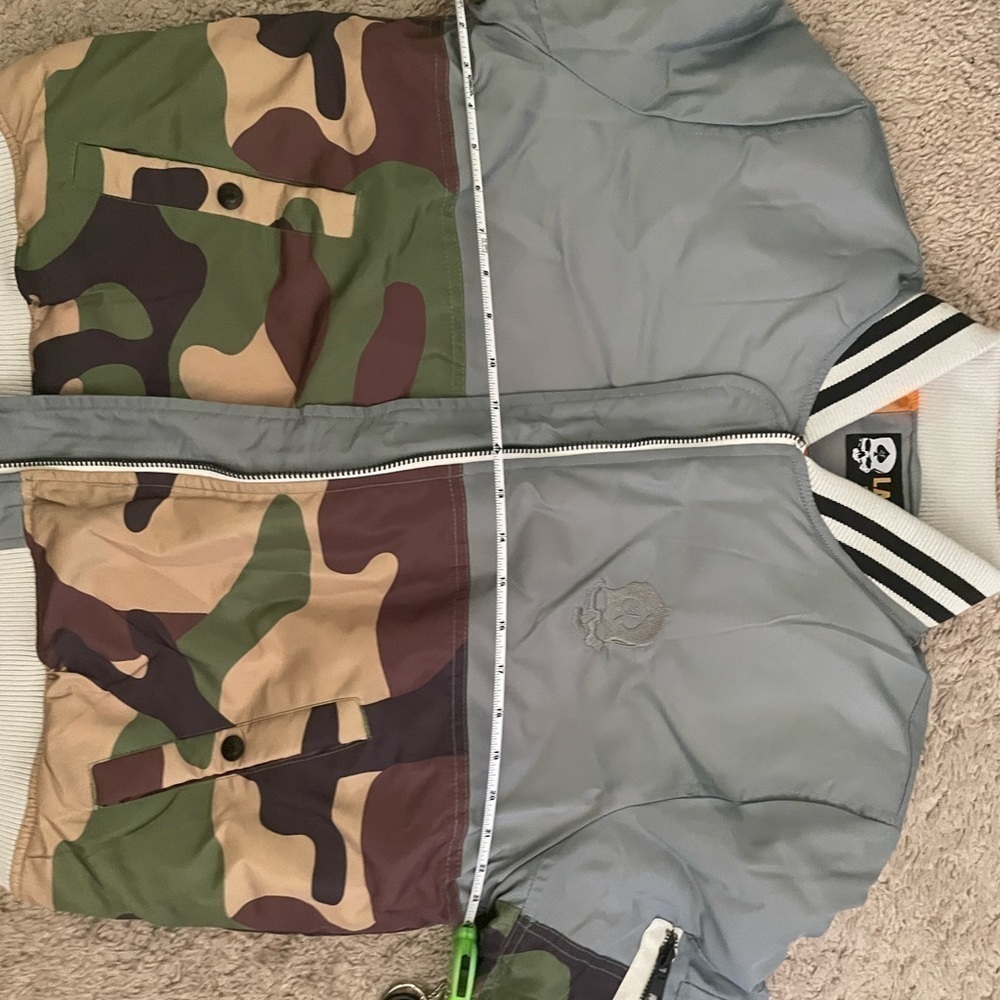 New zero foxtrot gear bomber jacket without tags Large L  pit to put 25 t-b 28 - Picture 7 of 10